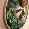 Lotus & Koi artwork detail