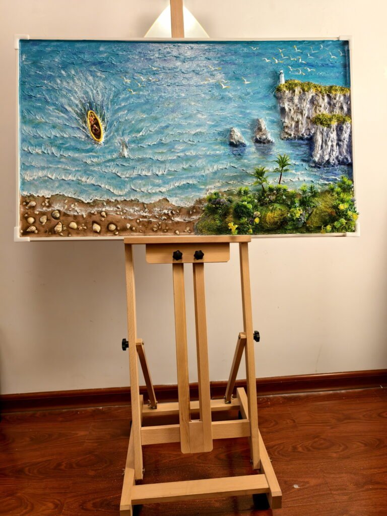 Luminous Ocean artwork detail